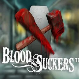 Logo of Blood Suckers from NetEnt at Goatz Casino