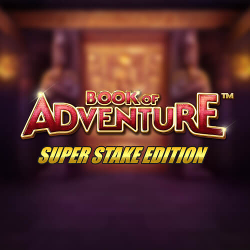 Logo of Book of Adventure Super Stake Edition from Stakelogic at Goatz Casino