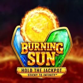 Burning Sun slot logo by Wazdan at Goatz CasinoBurning Sun
