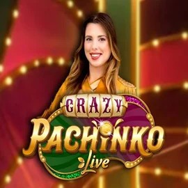 Crazy Pachinko logo – Live Casino by Evolution at Goatz Casino