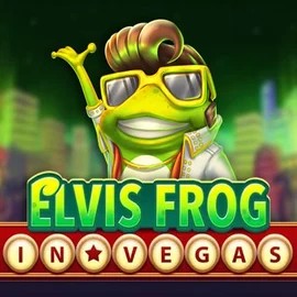 Logo of Elvis Frog In Vegas from BGAMING at Goatz Casino