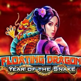 Floating Dragon Year of the Snake slot icon by Pragmatic Play, available at Goatz Casino
