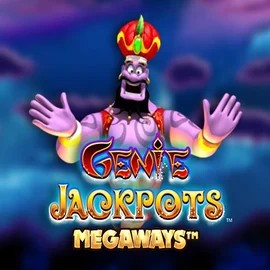 Genie Jackpots Megaways slot logo by Blueprint Gaming at Goatz CasinoGenie Jackpots Megaways