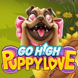 Go High Puppy Love slot logo by RubyPlay at Goatz CasinoGo High Puppy Love