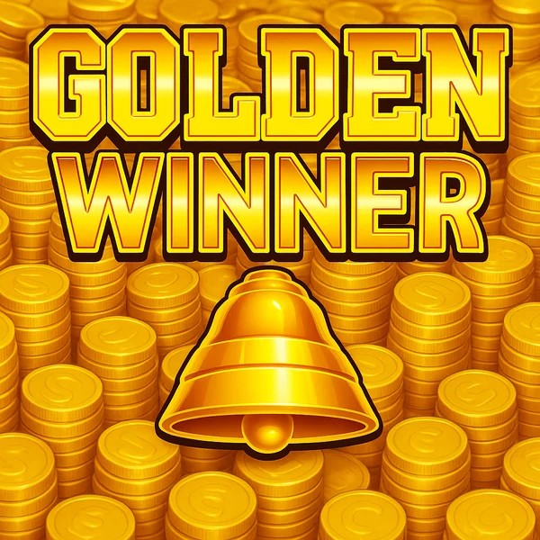 Slots logo of Golden Winner from Inspired Gaming at Goatz Casino