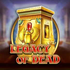 Legacy of Dead logo by Play'n GO at Goatz Casino