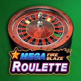 Mega Fire Blaze Roulette slot logo by Playtech at Goatz Casino