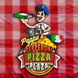 Peppe’s Pepperoni Pizza Plaza logo by Pragmatic Play Goatz Casino