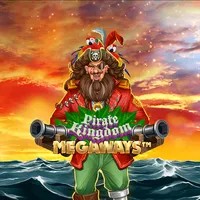 Pirate Kingdom Megaways online game logo by Iron Dog Studio on goatzz.eu