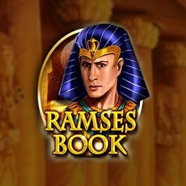 Logo of Ramses Book Deluxe from Gamomat at Goatz Casino