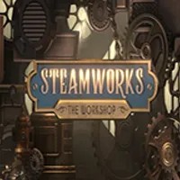 Steamworks The Workshop slot logo by Peter & Sons at Goatz CasinoSteamworks The Workshop