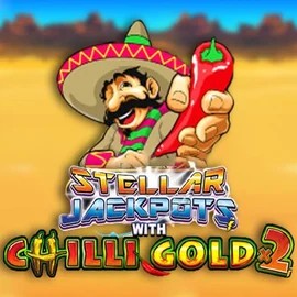 Stellar Jackpots with Chilli Gold x2 slot logo by Lightning Box Game at Goatz CasinoStellar Jackpots with Chilli Gold x2