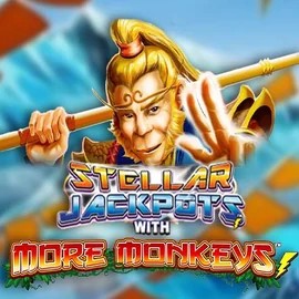 Play Stellar Jackpots with More Monkeys slot by Lightning Box Game on goatzz.eu