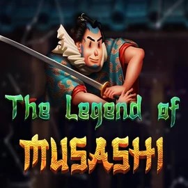 Logo of The Legend of Musashi from Peter & Sons at Goatz Casino