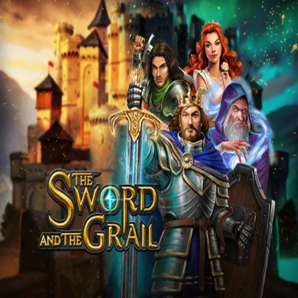 The Sword and the Grail slot icon by Play'n GO, available at Goatz Casino