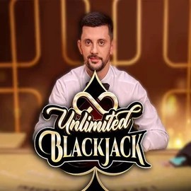 Unlimited Blackjack logo by Ezugi at Goatz CasinoUnlimited Blackjack